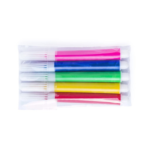 FAREBNÁ TAŠKA Pre deti Batoh s grafikou FISH + Markers