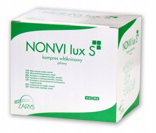 Sterilné kompresné gázové tampóny z netkanej textílie 5x5cm 50 kusov