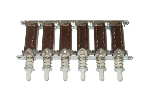 ISOSTAT 12pinový 6x bistabilný nezávislý UNITRA (64