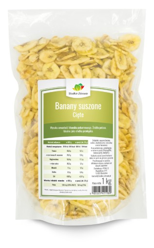 BANANA CHIPS sušený banán BEZ KONZERVANTOV 1kg