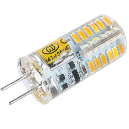 LED CAPSULE žiarovka MINI G4 4W = 30W 3000K TEPLÁ FARBA 12V SMD LUMILED