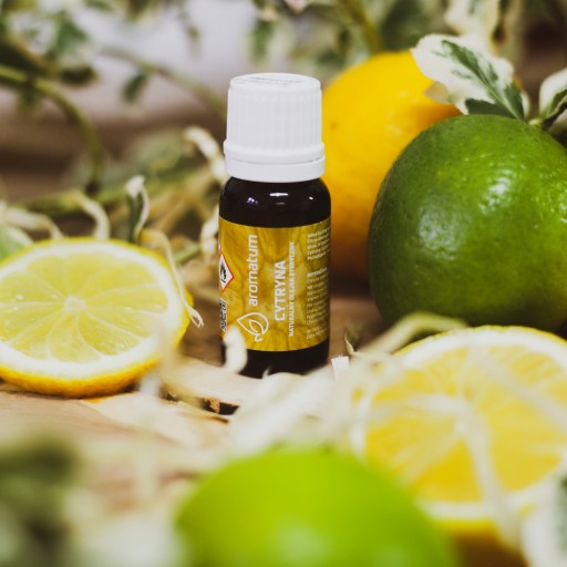 Aromatum - Prírodný esenciálny olej s vôňou Citrus, Citrón - 12 ml