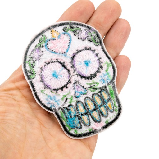 IRON-ON Thermo Patch Orientálna lebka