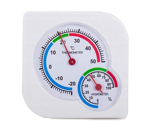 IZBOVÝ ANALÓGOVÝ TEPLOMER VLHKÝ VLHKOMETER