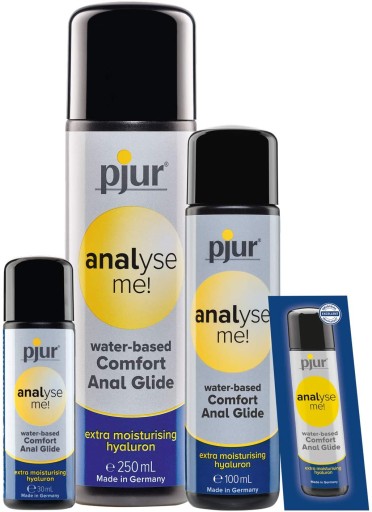 PJUR ANALYZUJTE MA! Zvlhčujúci análny lubrikant 2 ml