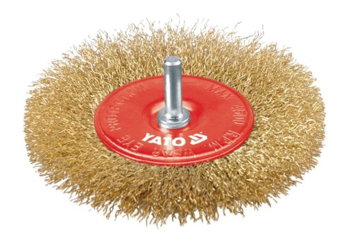 100 mm kotúčová kefa so stopkou Yato YT-4757