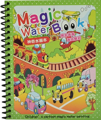 MAGICKÁ OPÄTOVNE POUŽITEĽNÁ VODNÁ Omaľovánka + PERO