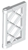 LEGO okenné okno 1x2x3 biele 6316757 60607 - 2ks