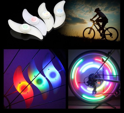LED SVETLO PRE PREKRÝVKU NA BICYKEL 35