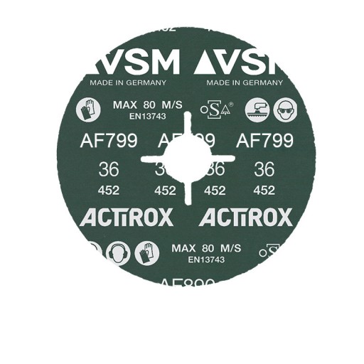 AF799 ACTIROX vláknový kotúč 180 mm P36 VSM