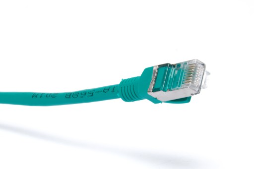 Patchcord RJ-45 LAN sieťový kábel 1,5M cat 5E zelený pre počítačový router