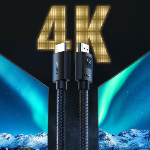 UGREEN RÝCHLY KÁBEL HDMI 2.0 4K 60Hz HDR 3D 2M FULL HD SILNÝ