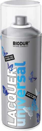 MATNÝ transparentný lak SPRAY PAINT UNIVERSAL AEROSOL 400 ml