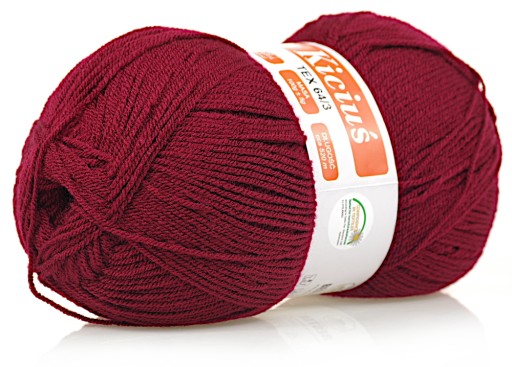Priadza Kitty (Kocurek) - č.32 Burgundsko