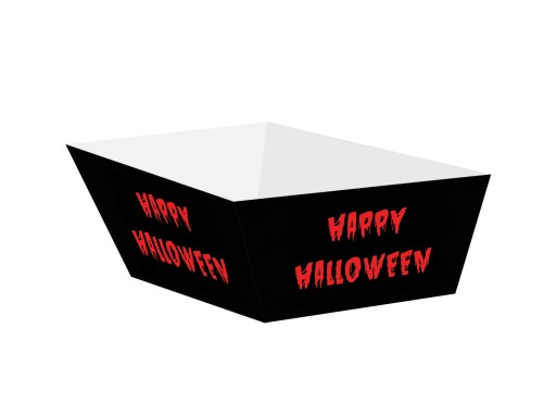 Krabičky na chrumky a sladkosti Bloody Halloween 4 ks.