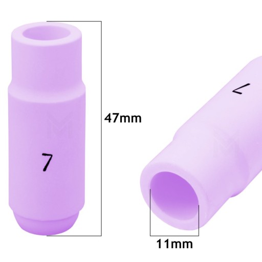 10x keramická tryska TIG #7 10n47 SR17 SR18 SR26