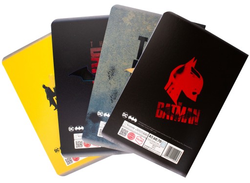 KONTROLOVANÝ ŠKOLSKÝ ZÁPISNÍK BATMAN A5/60K REXUS