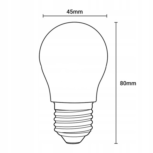 E27 LED žiarovka GUĽA 7W = 60W 4000K Neutrálna FILAMENT MLIEČNE DEKORATÍVNE