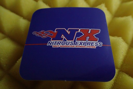 NX NITROUS EXPRESS NOS NITRO NÁLEPKA 5 x 5 cm