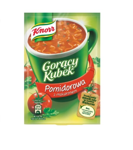 KNORR HRNEK HORÚCI RAJČINA S CESTOVINAMI INSTANTNÝ 20G