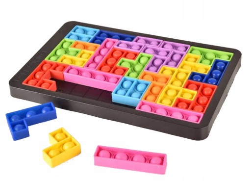 POP IT BLOCKS POPIT TETRIS PUZZLE BUBBLES PUZZLE