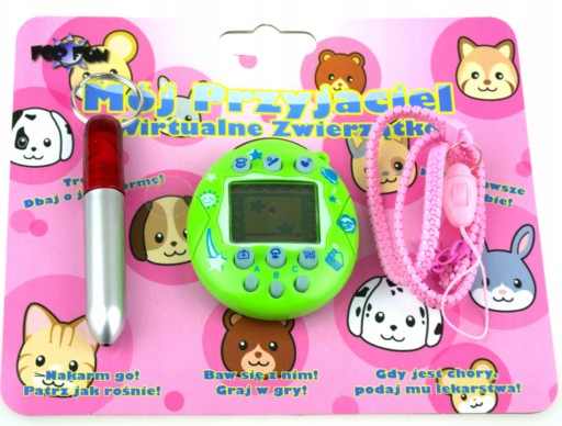 TAMAGOTCHI, INTERAKTÍVNE ZVIERATKO, GUĽOVÝ BOD, VODÍTKO