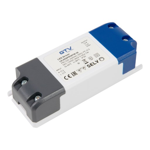 LED zdroj 7W 12V IP20 GTV pre LED pás