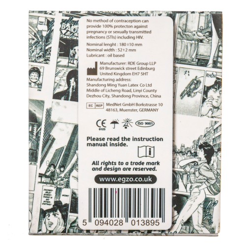 Exo Tought Cat kondóm s cvočkami 1 kus