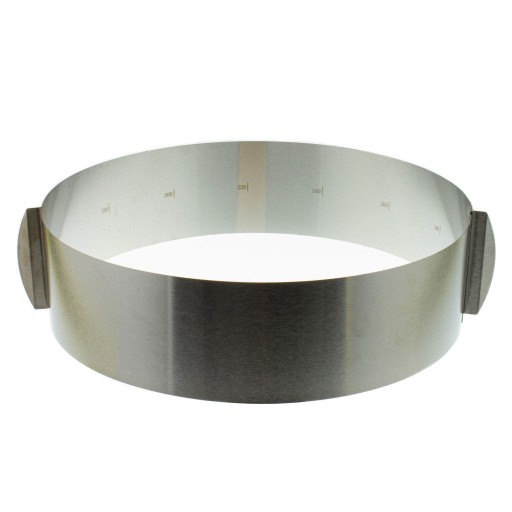 Nastaviteľná tortová alebo tortová forma, 8 cm