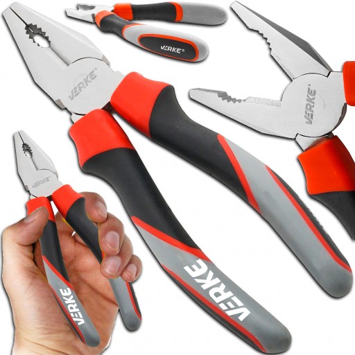 KOMBINOVANÉ KLIEŠTE PRIAMY UNIVERZÁLNE KLIEŠTE 180mm 7