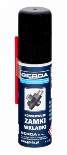 Gerda prípravok na údržbu cylindrickej vložky 25ml
