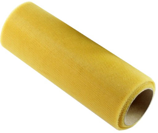 TYL na rolke 15 cm x 9 m FARBA ZLATÁ ZLATÁ |39|
