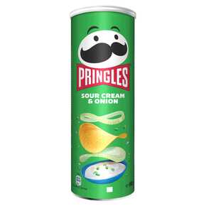 PRINGLES ČIPES, SMOTANOVÁ CIBUĽA 165G