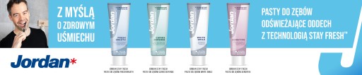 JORDAN Zubná pasta FRESH BREATH Jemná k sklovine XYLITOL MINT 75ml