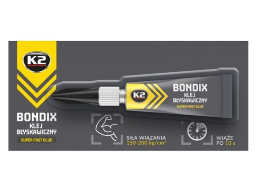 BONDIX Lepidlo na plast, drevo, gumu, 3 g