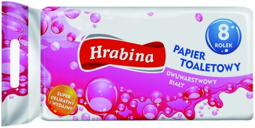 TOALETNÝ PAPIER GRÓFKA 8 roliek RUŽOVÝ