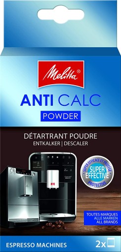 MELITTA ANTI CALC Práškový odstraňovač vodného kameňa pre kávovary