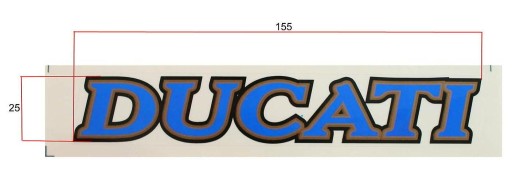 Nálepky, nálepka, nálepka DUCATI, nálepka LOGO