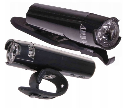 BICYKEL PREDNÁ LAMPA 1 LED 0,5W ČIERNA