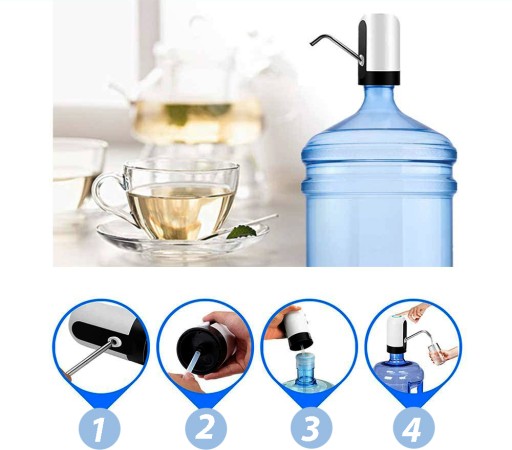 DÁVKOVAČ VODY ELEKTRICKÉ ČERPADLO USB 7