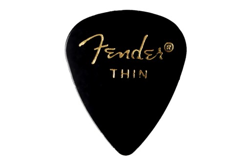 Fender 351 Black gitarové trsátko 0,46 mm