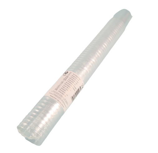 Jednorazové malé, pevné plastové poháre na vodku, sada 40ml x 50