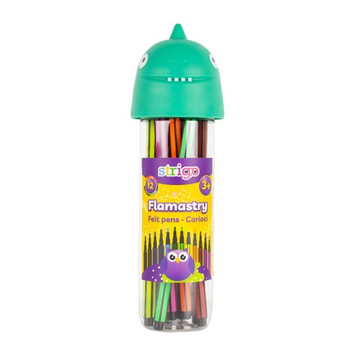 Fixy SET 12 farieb DINOSAUR Fixy STRIGO