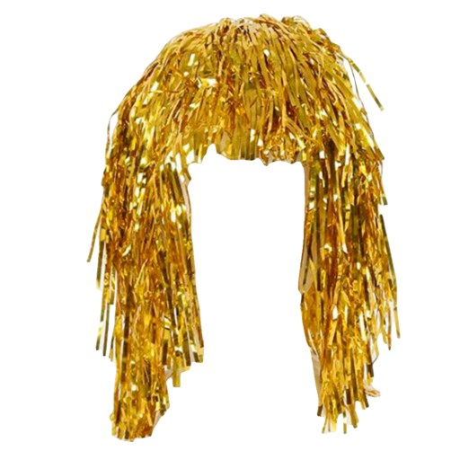 Zlatá fóliová parochňa na Silvestrovský karneval, Nový rok