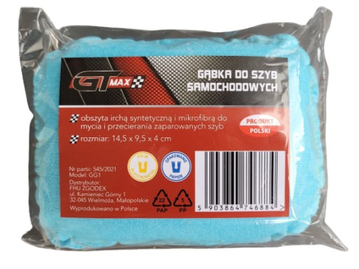 HUBKA NA OKNÁ AUTA s mikrovláknom GT Max