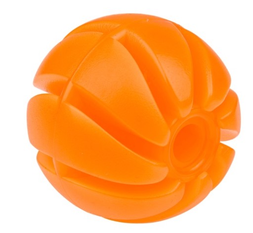 SUMPLAST Špirálová loptička pre psa 7 cm č