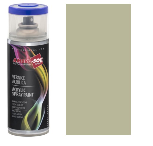 AMBROSOL AKRYLOVÝ LAK ŠEDÁ BÉŽOVÁ RAL 7032 400ML