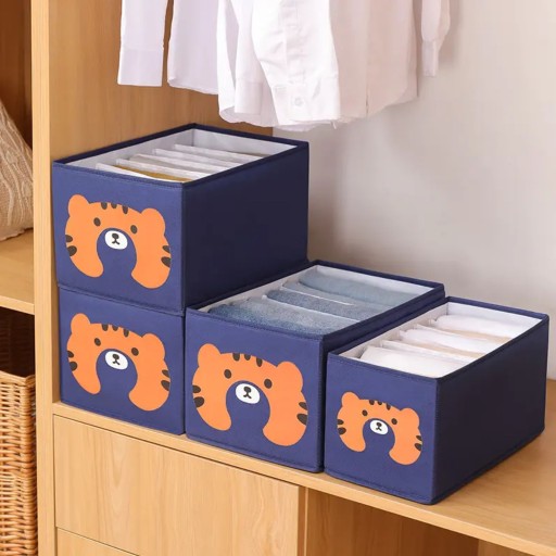 ORGANIZÁTOR NA OBLEČENIE DO ZÁSUVKY SEPARÁTOR ŠATNÍKA TIGER PRE DETI M