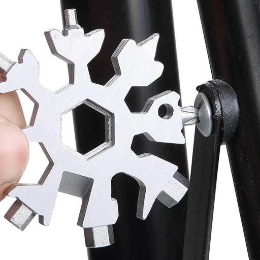 MULTIFUNKČNÝ KĽÚČ SNEHOVÁ VLOČKA MULTITOOL SNOW 18V1