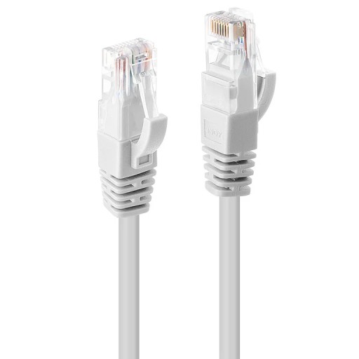 LINDY 48091 CAT6 U/UTP 0,5M biela